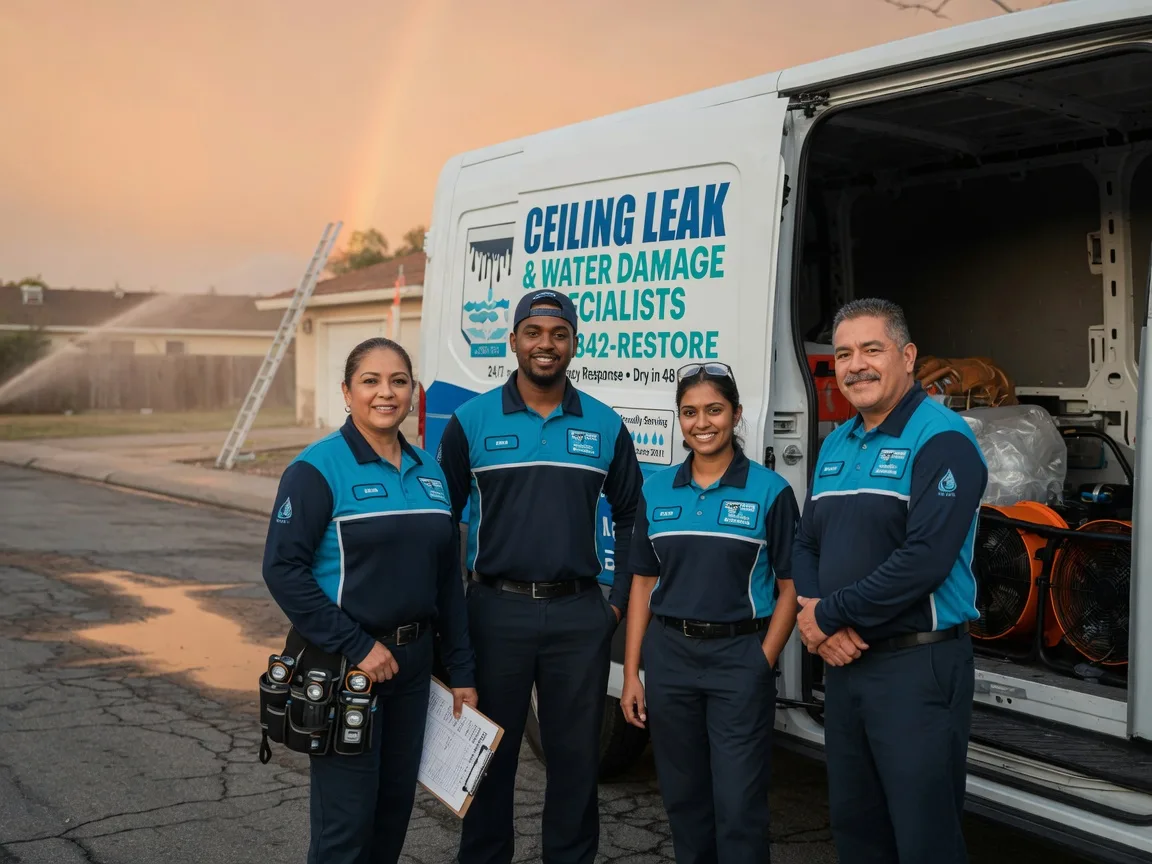 Ceiling Leak Cleanup company in Mineral Springs, NC
