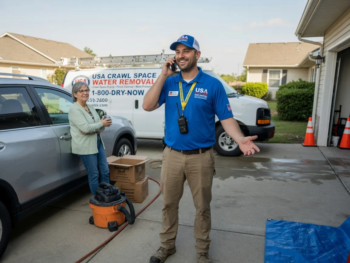 Crawl Space Water Removal Mineral Springs, NC FAQs